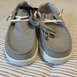 Hey Dude Wendy Rise Lunar Rock US size 7 EU38 NWT